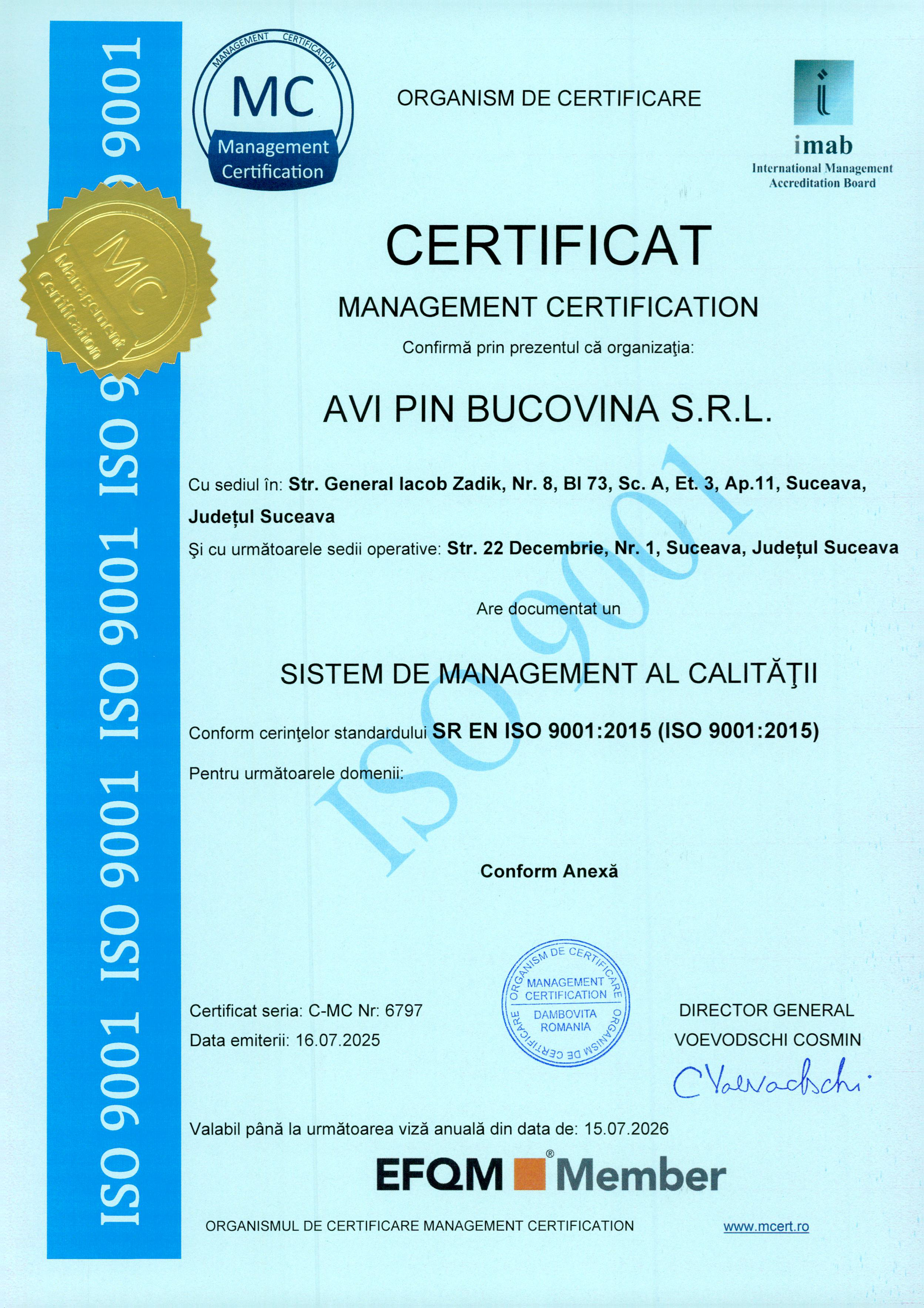 Certificat